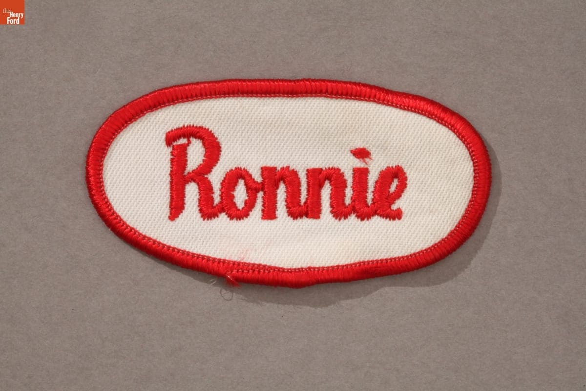 Uniform Name Patch, 1958-1973