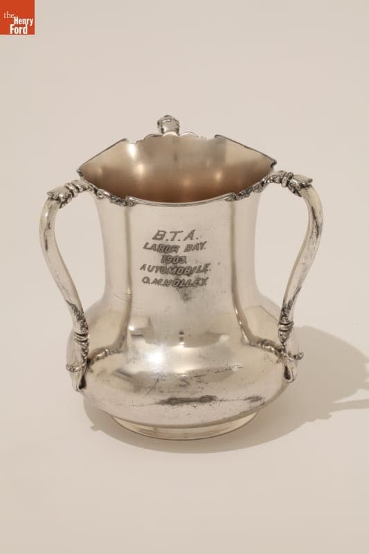 Automobile Racing Trophy Won by George M. Holley, 1903