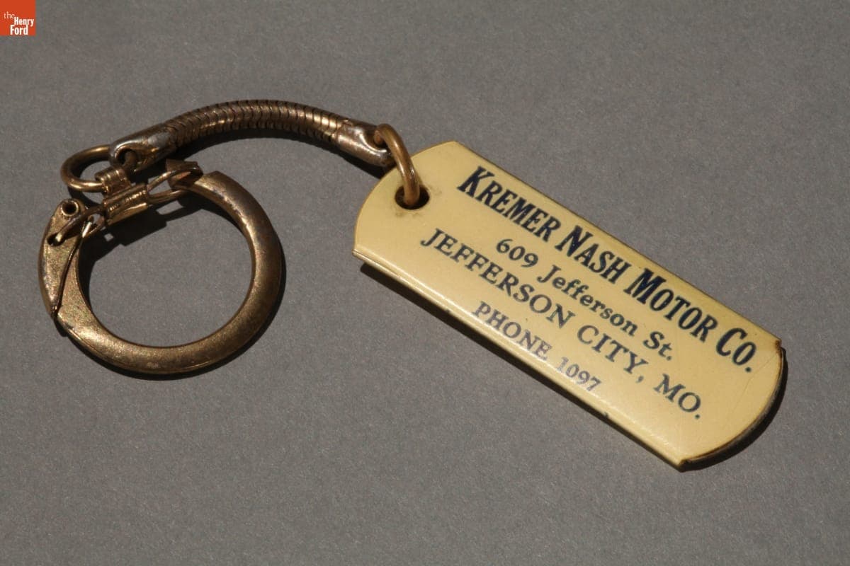 Nash Motors Key Chain, circa 1925