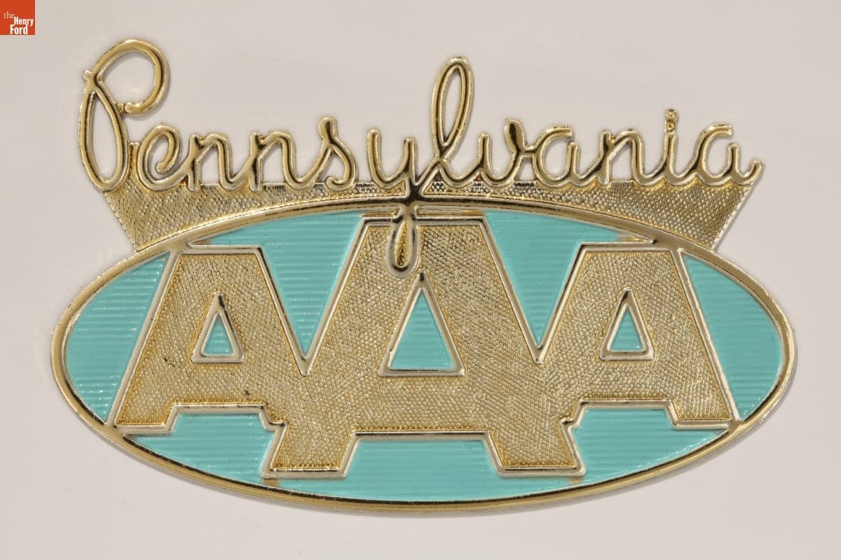 Pennsylvania AAA Badge, 1955-1965