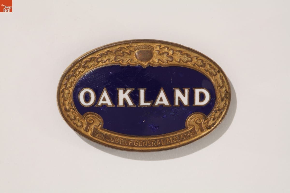 Oakland Radiator Emblem, 1920-1930