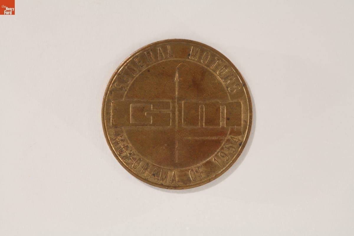GM Motorama Commemorative Medallion, 1954