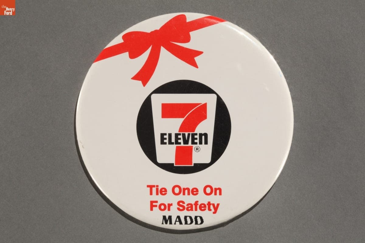 Mothers Against Drunk Driving Button, 1980-1990