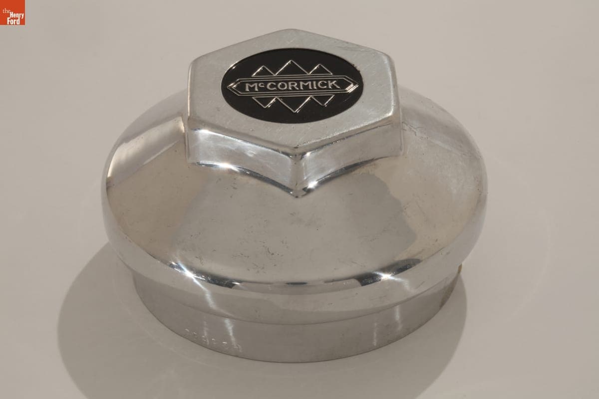 McCormick Tractor Hubcap, circa 1920