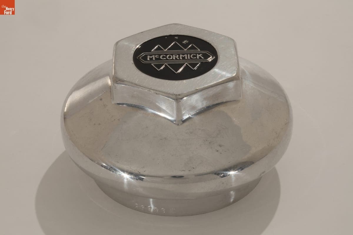 McCormick Tractor Hubcap, circa 1920