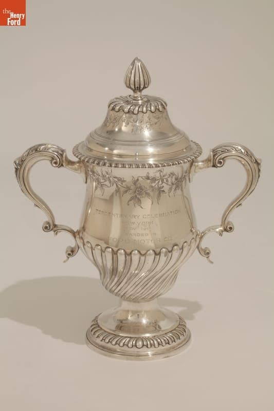 New York Commercial Tercentenary Celebration Trophy Awarded to Ford Motor Company, 1914