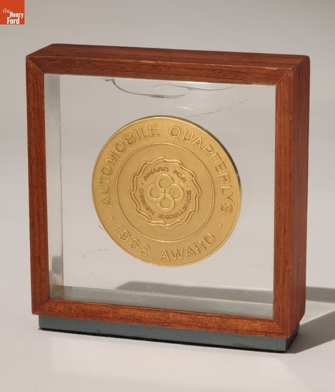 Automobile Quarterly's Award for Design Excellence Presented to the 1962 Corvair Super Spyder