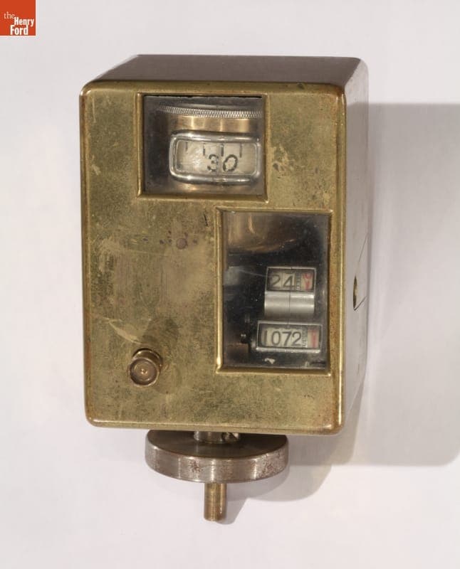Warner Auto-Meter Speedometer, Prototype, 1904