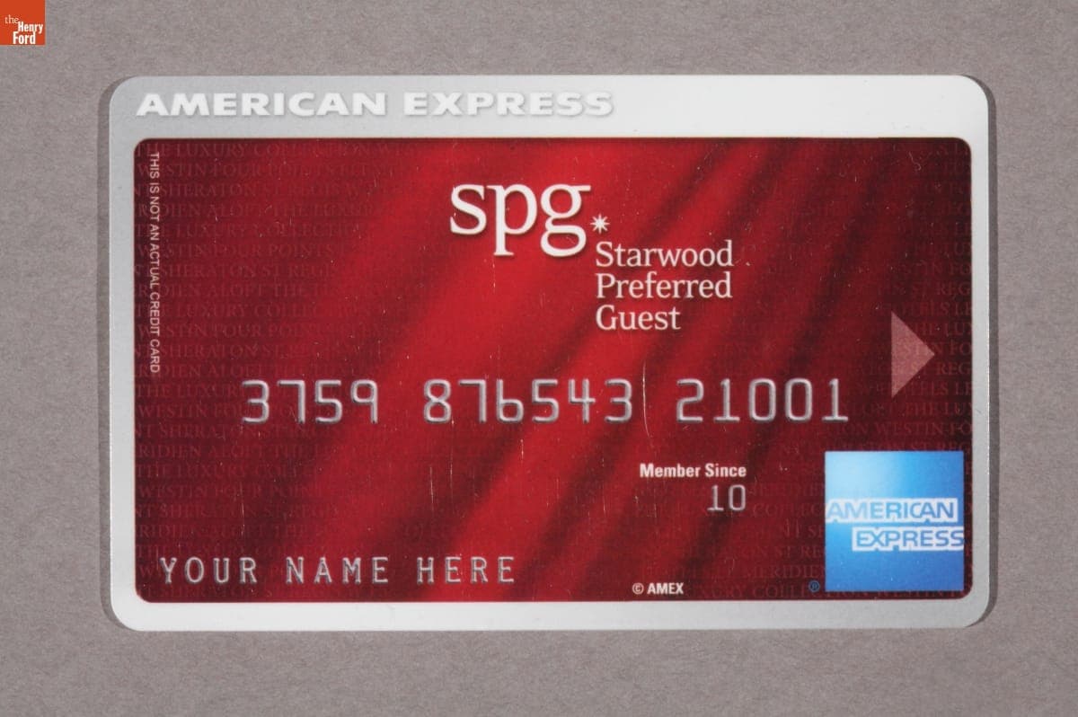 Starwood Hotel Card Key, 2010