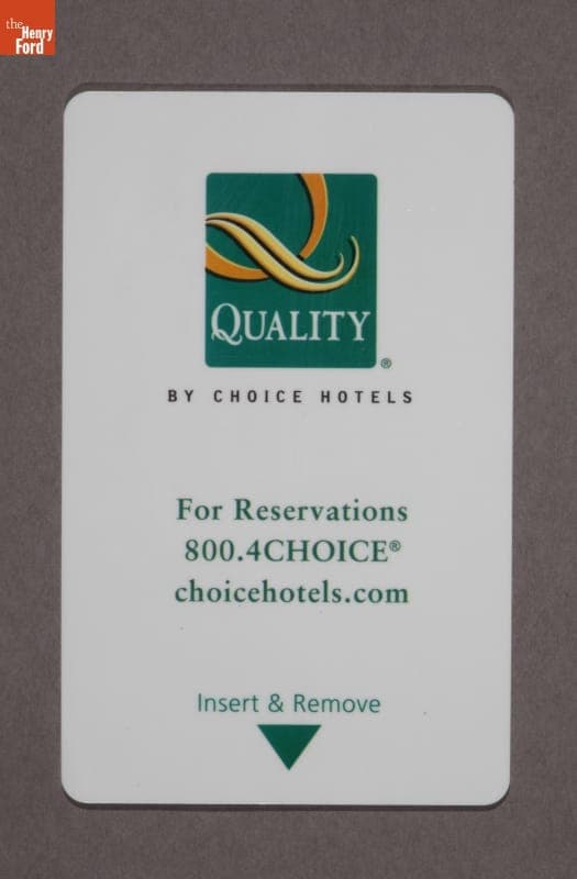 Quality Inn Card Key, 2000-2010