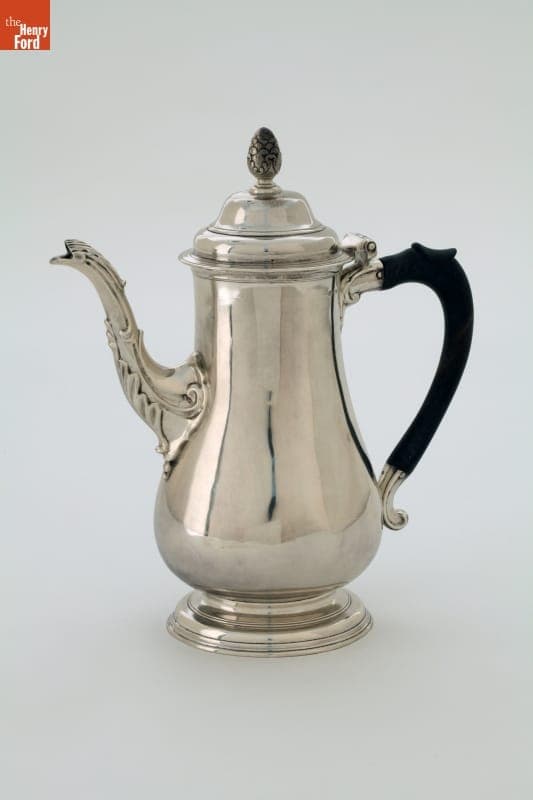 Coffeepot, Made by Paul Revere, 1755-1765
