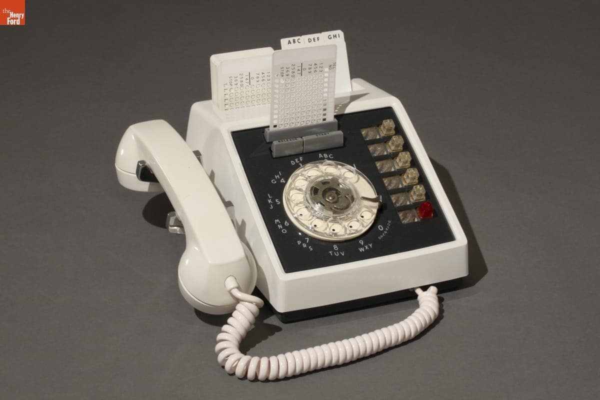 Card Dialer Business Phone, 1962