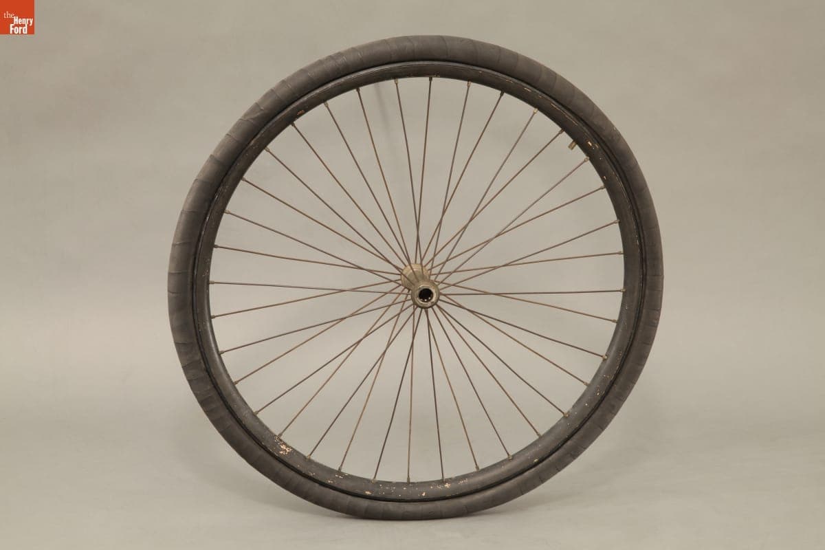 Harness Racing Sulky Tire, circa 1890