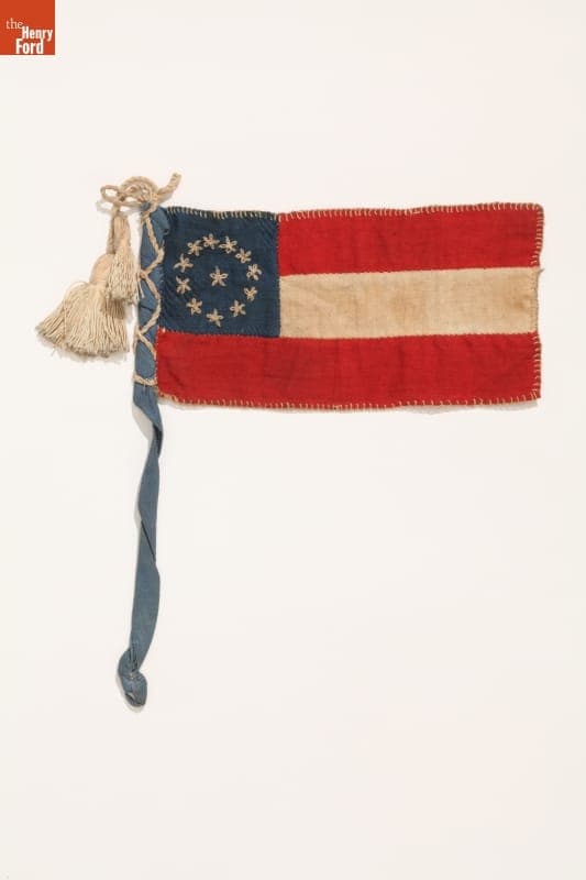 Confederate "Stars and Bars" Flag, 1861-1863
