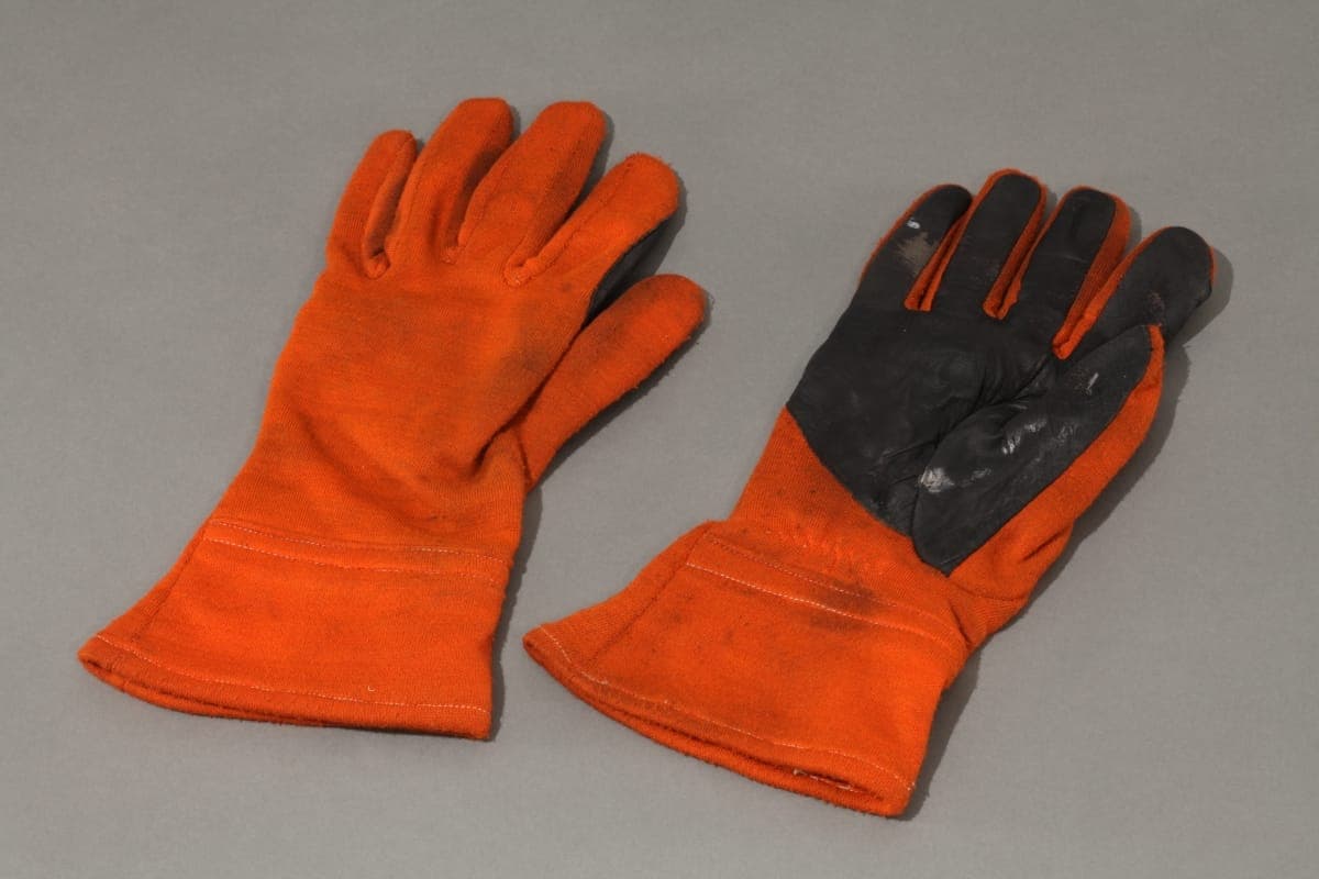 Racing Gloves Worn by Jackie Stewart, 1971