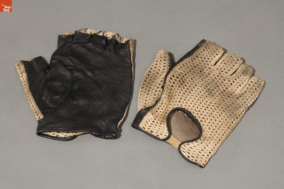 Racing Gloves Worn by Marie-Claude Beaumont, 1965-1975