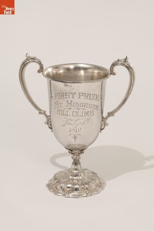 Mt. Morrison Hill Climb Trophy Won by F.W. Alkire Driving a Model T, 1910