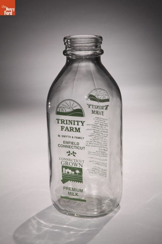 Smyth's Trinity Farm Milk Bottle, 1984-2010