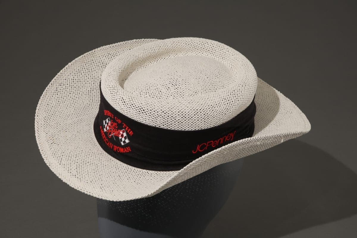 "Spirit of the American Woman: Lyn St. James" Hat, circa 1992