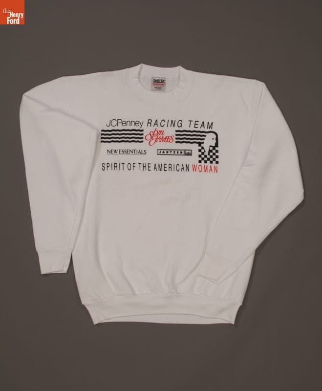 Lyn St. James: Spirit of the American Woman Sweatshirt, circa 1993