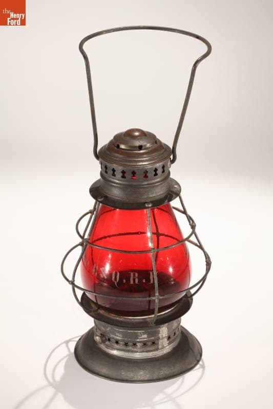 Patent Model of Railroad Signal Lantern, 1867