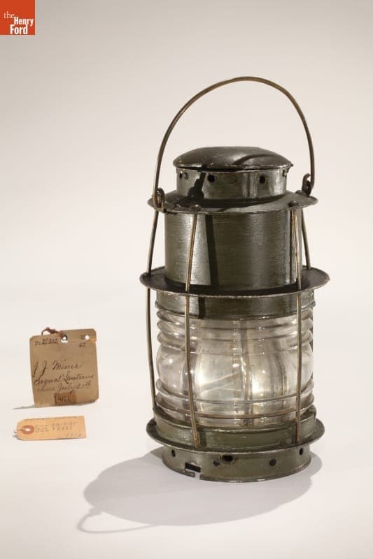 Patent Model of Marine Signal Lantern, 1863