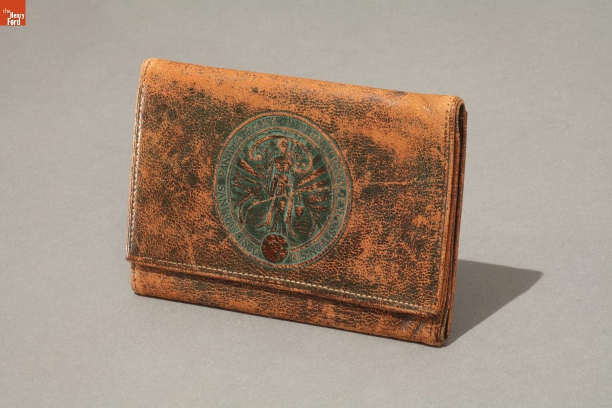 Panama-Pacific International Exposition Souvenir Wallet, 1915