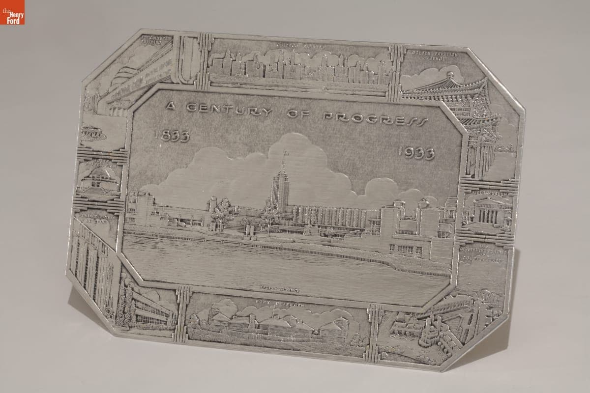 Century of Progress Exposition Souvenir Coaster, 1933