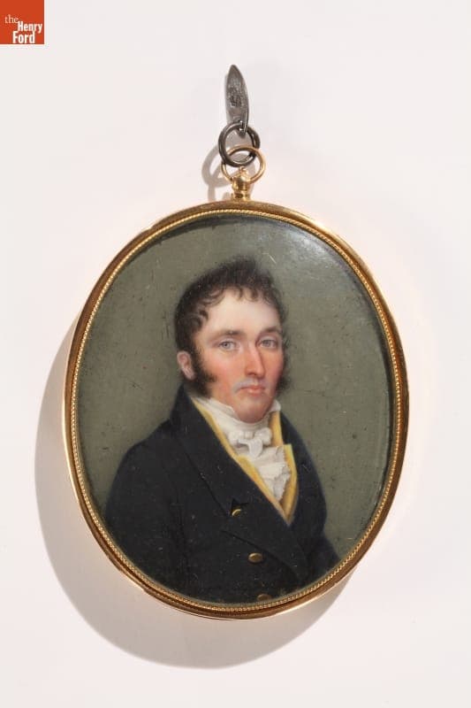 Portrait Miniature of Samuel Woodworth, circa 1810