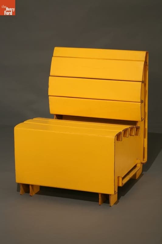 Cardboard Chair, 1965-1969