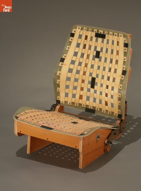 Car Seat Frame Prototype, 1985-1989