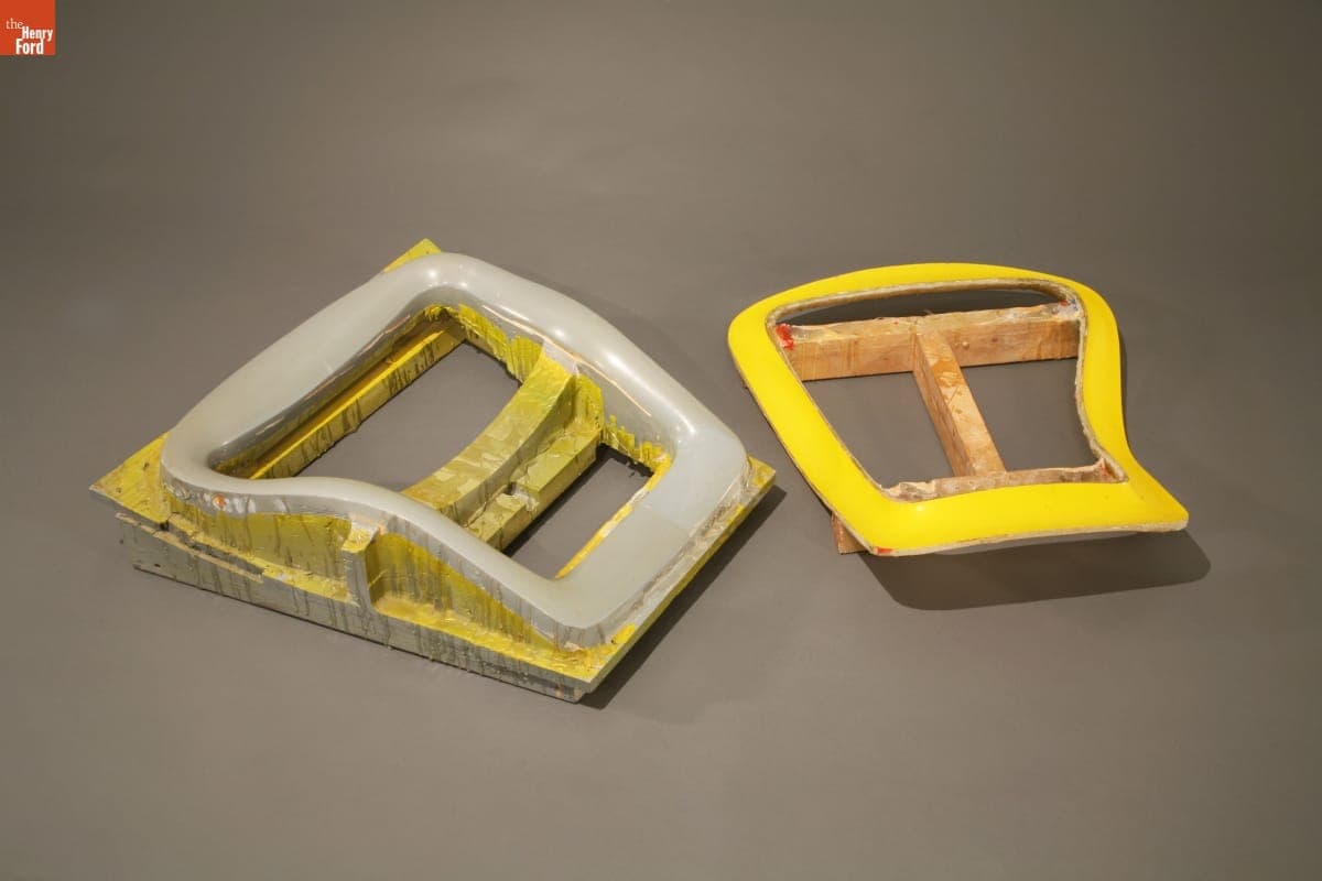 Aeron Chair Back Mold and Form, 1992