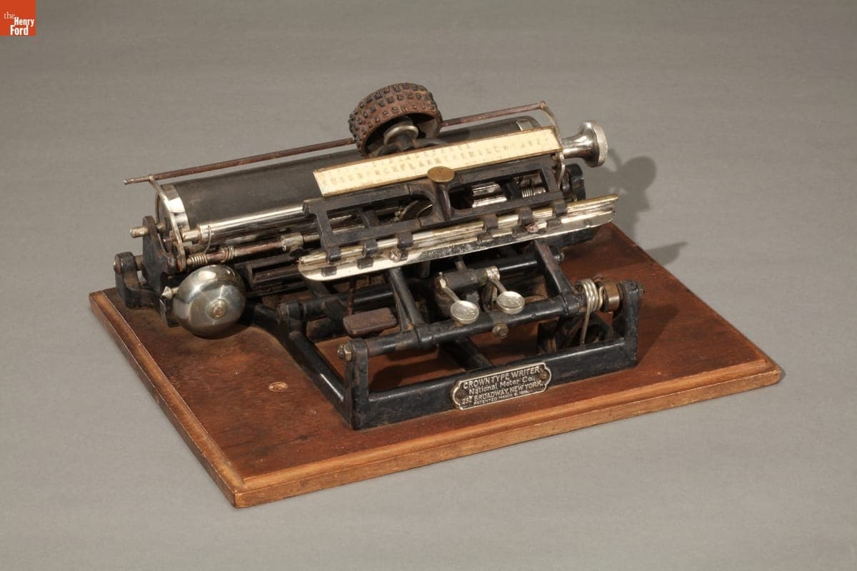 Crown Typewriter, 1894-1899
