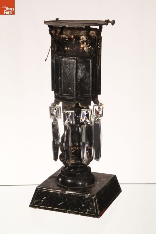 Camphene Lamp, 1840-1860