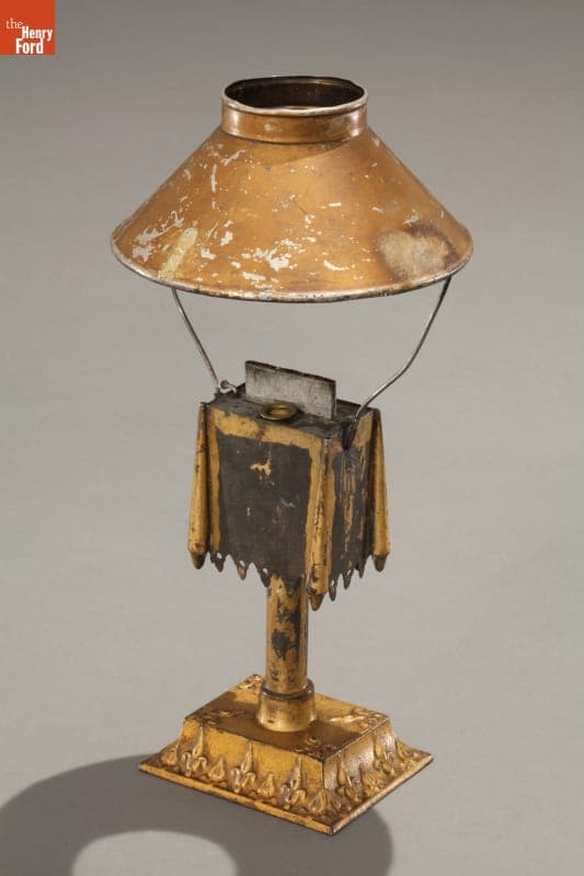Stimpson's Grease Lamp, circa 1856
