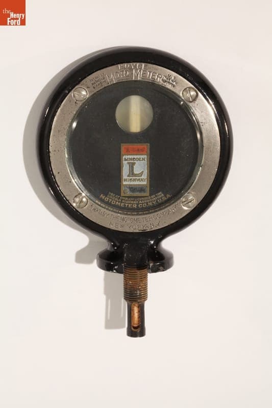 Lincoln Highway Motometer, circa 1925