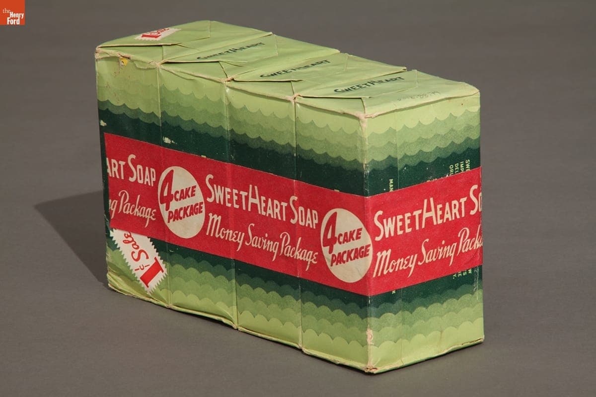 SweetHeart Toilet Soap, Money Saving Package, 1940-1949