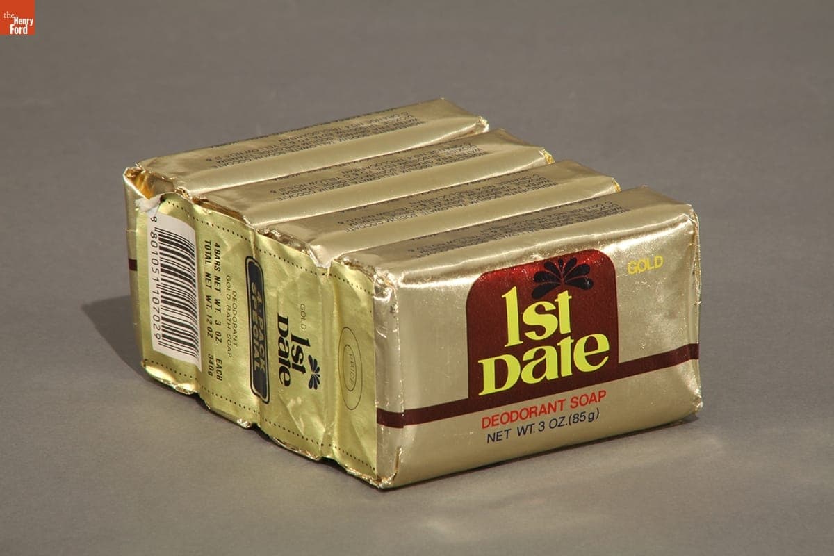 1st Date Deodorant Soap, 4-Pack Special, 1974 - 2000