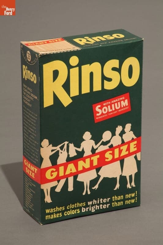 Rinso with Amazing Solium, 1950-1959