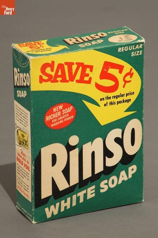 Rinso Washing Powder, 1950-1959