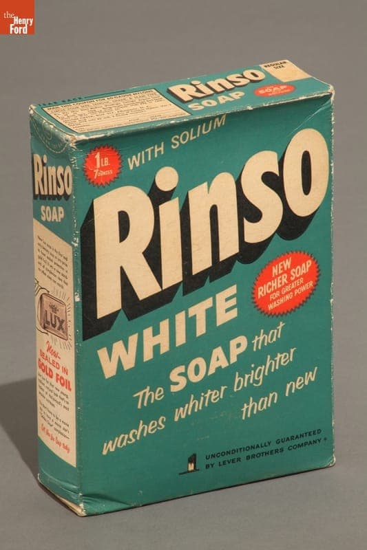Rinso Washing Powder, 1950-1959