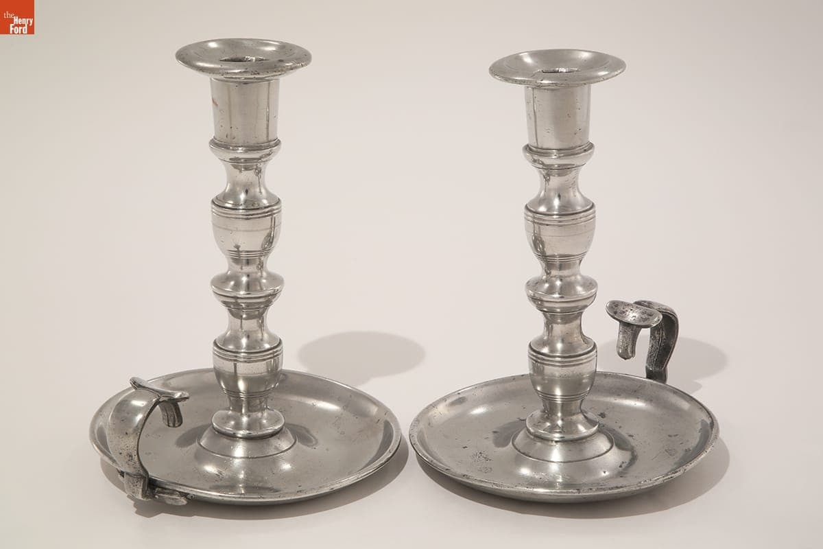 Pair of Candlesticks, 1842-1847