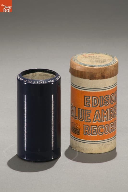 Blue Amberol Cylinder Record, "Come out of the Kitchen, Mary Ann," 1917