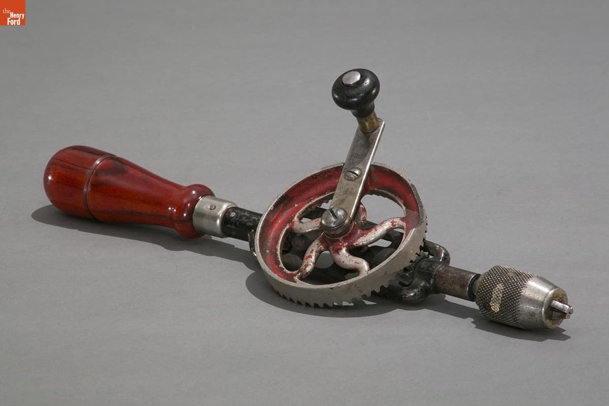 Hand Drill Used by Early Automobile Mechanic William W. Pring, 1899