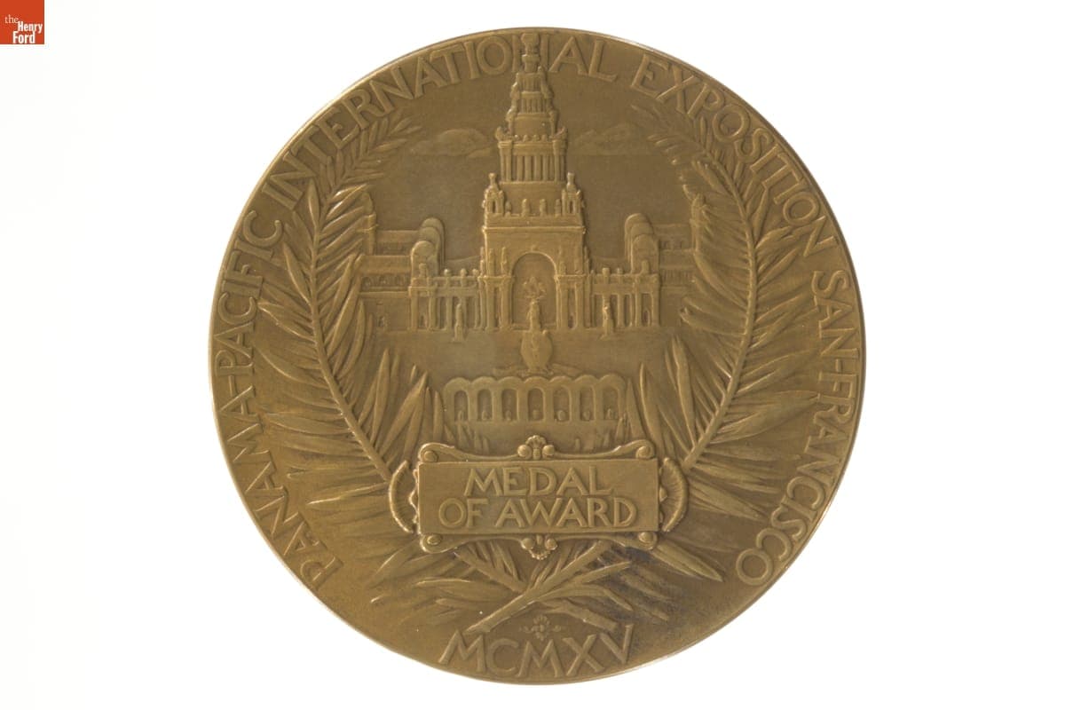 Panama-Pacific International Exposition Award Medal, 1915