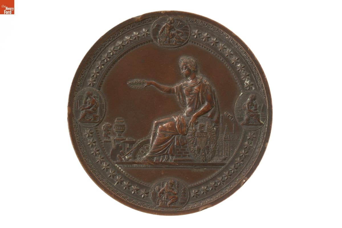 Commemorative Medal from the United States Centennial Exposition, 1876