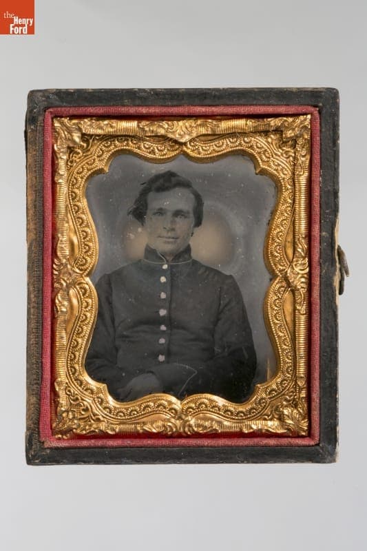 Portrait of Private John Litogot, 24th Michigan Volunteer Infantry, Company K, August 1862