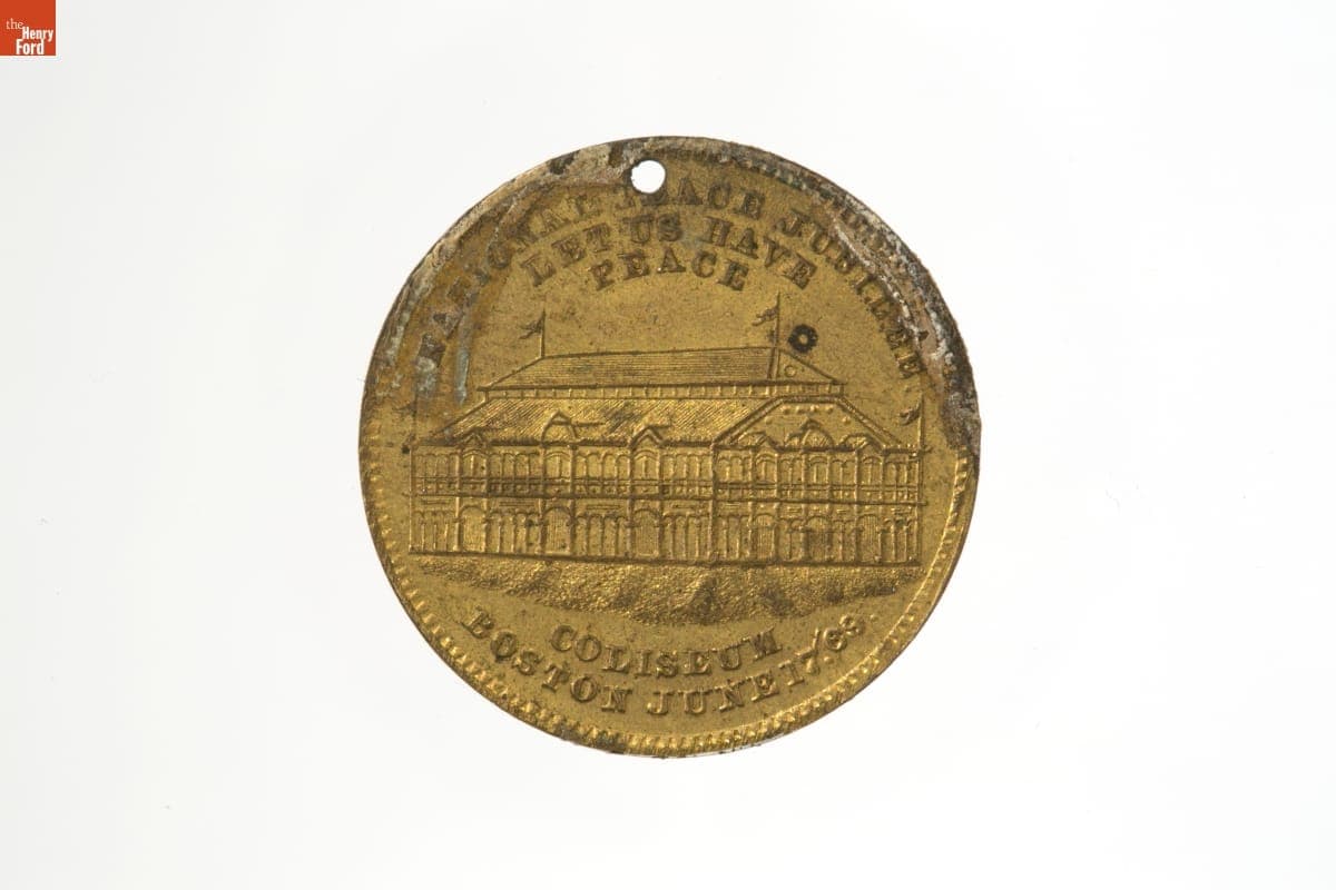 National Peace Jubilee Commemorative Medal, 1869