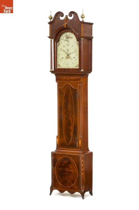Musical Tall Case Clock, 1798-1799
