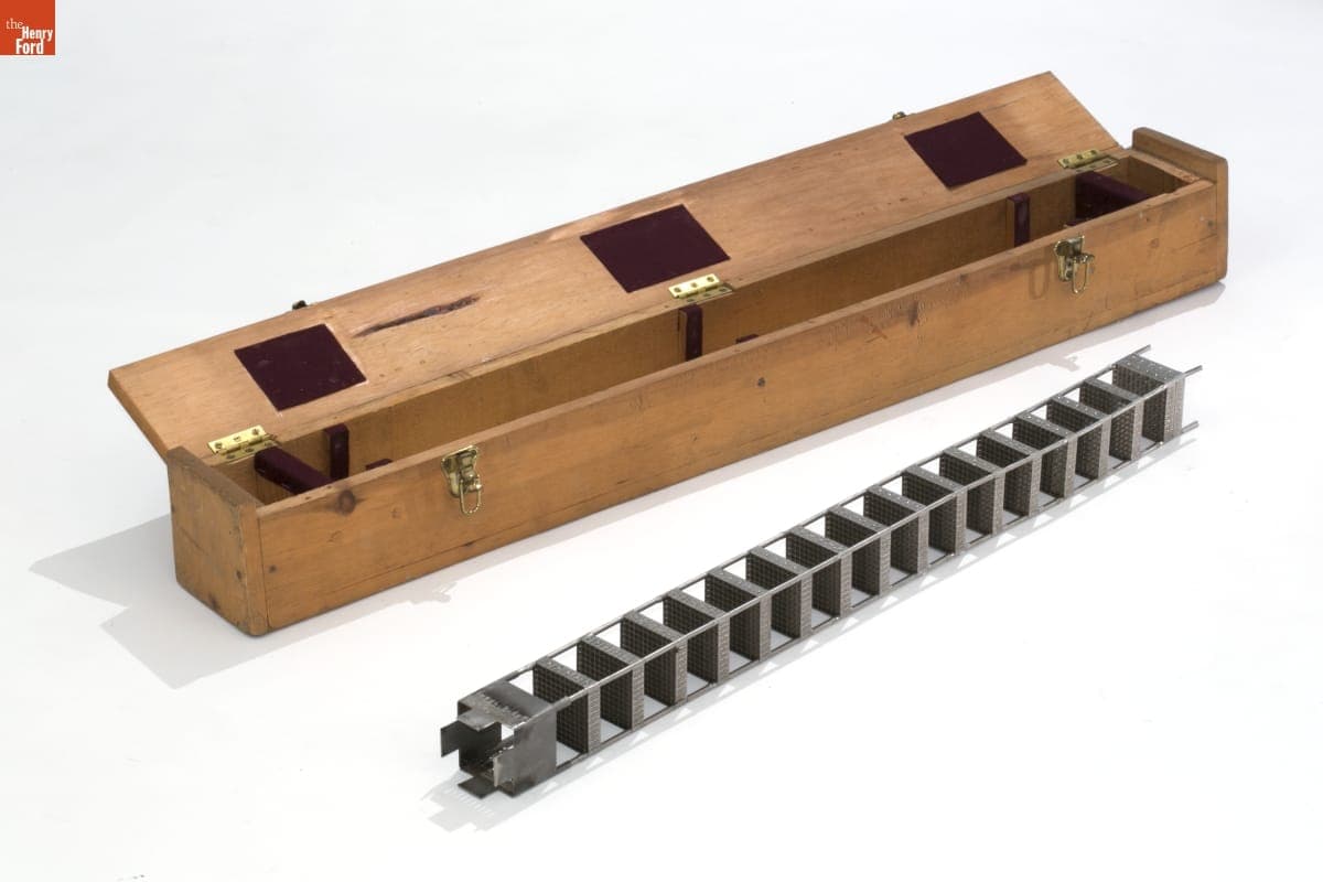 Model of Nuclear Fuel Rod Grid Structure, circa 1963
